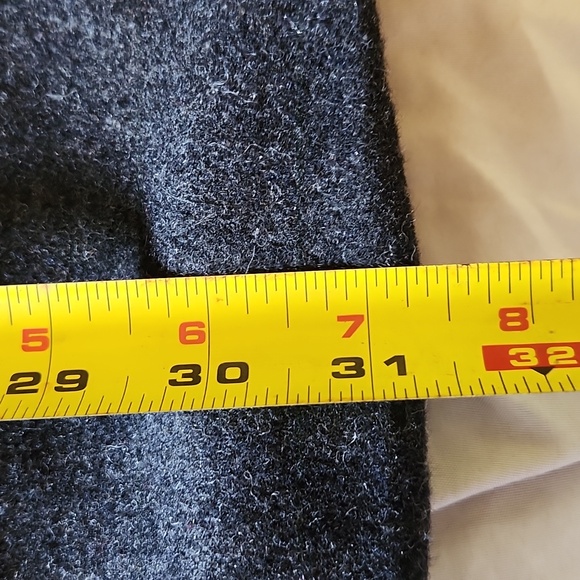 Women's Guess Wool Double Breasted Button Coat Size L - Picture 10 of 11